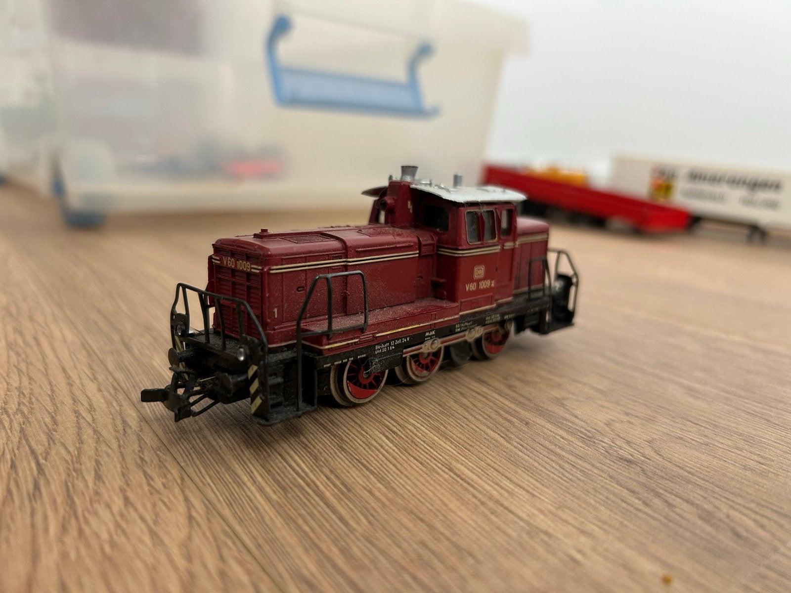 Märklin 3065 H0 diesel locomotief DB V60 1009, Wisselstroom, Gebruikt, Locomotief, Ophalen of Verzenden