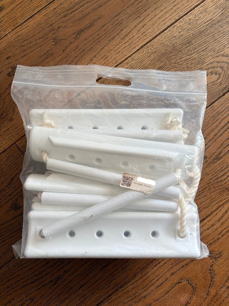 Talamex touwladder 5 treden, Ophalen of Verzenden, Zo goed als nieuw, Overige typen