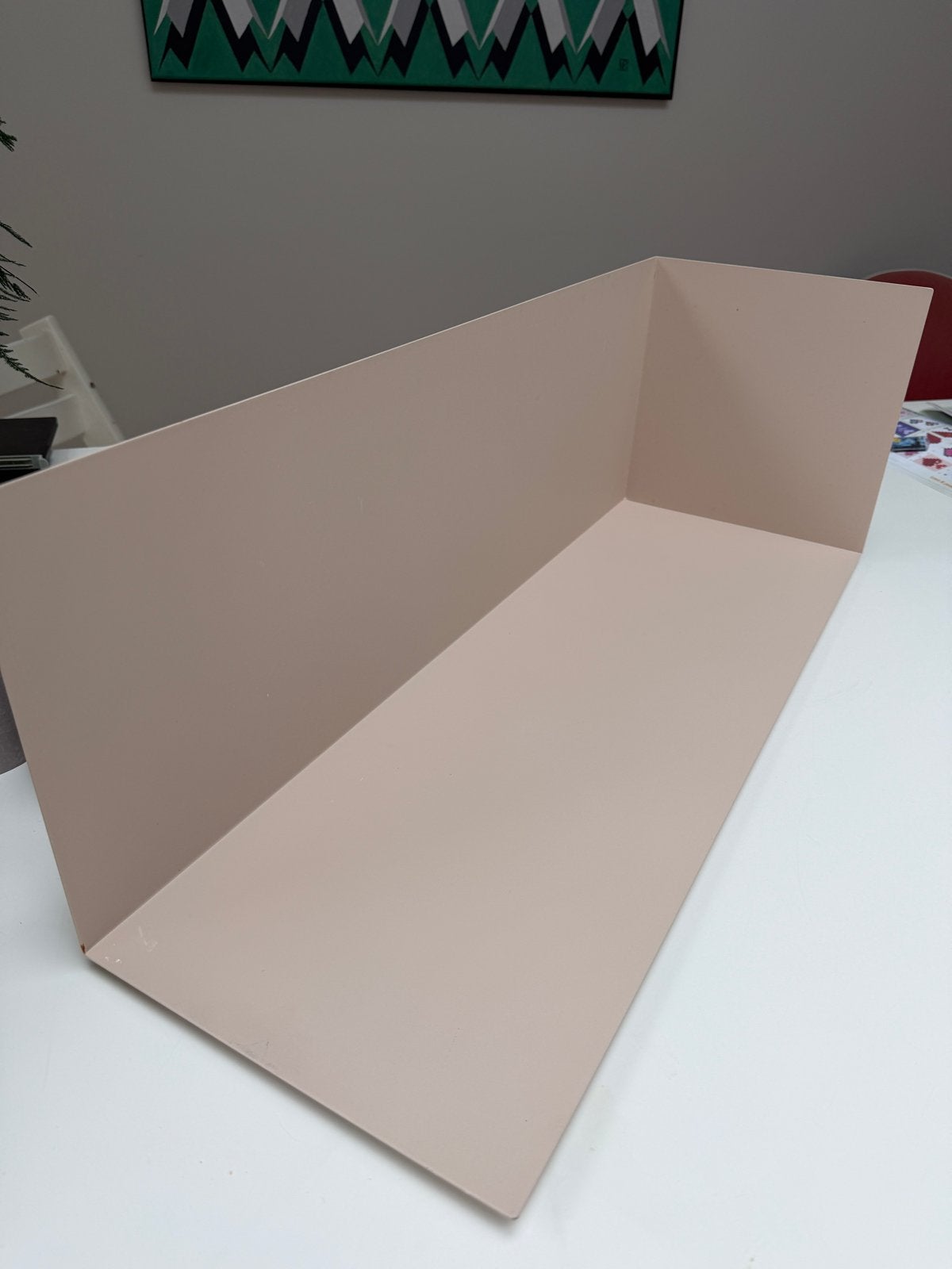 Menu Corner Wandplank – Rose, Ophalen, Gebruikt