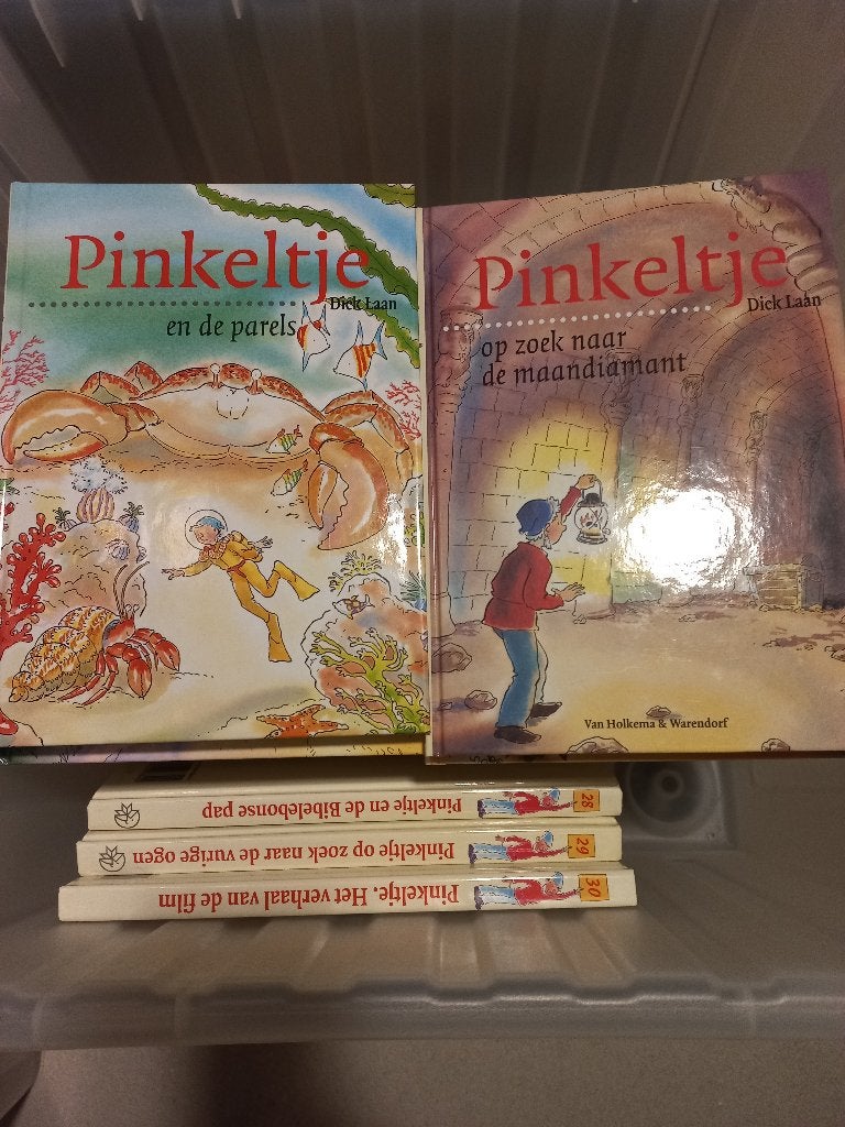 Complete boekenreeks Pinkeltje (30 delen), Boeken, Kinderboeken | Jeugd | 10 tot 12 jaar, Ophalen, Zo goed als nieuw, Dick Laan