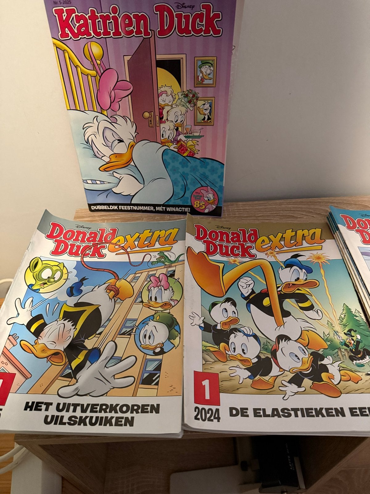 Donald Duck Extra en Katrien Duck stripboeken, Meerdere stripboeken, Ophalen, Zo goed als nieuw