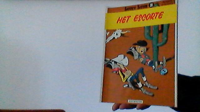 lucky luke nr 28 het escorte dupuis uit 1969, Eén stripboek, Verzenden, Zo goed als nieuw