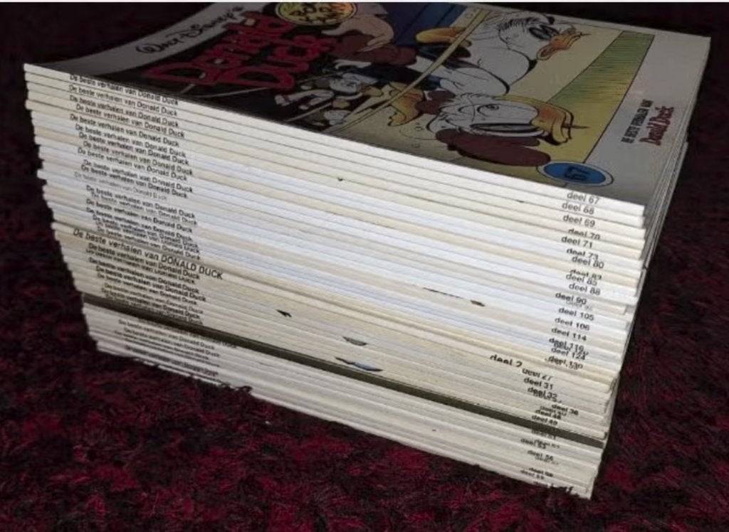 De beste verhalen van Donald Duck 94 boekjes, Boeken, Stripboeken, Gelezen, Walt Disney, Ophalen of Verzenden, Meerdere stripboeken