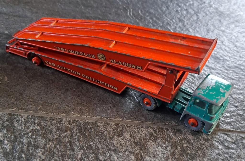 Vintage Matchbox Lesney Car Transporter guy warrior, Ophalen of Verzenden, Gebruikt