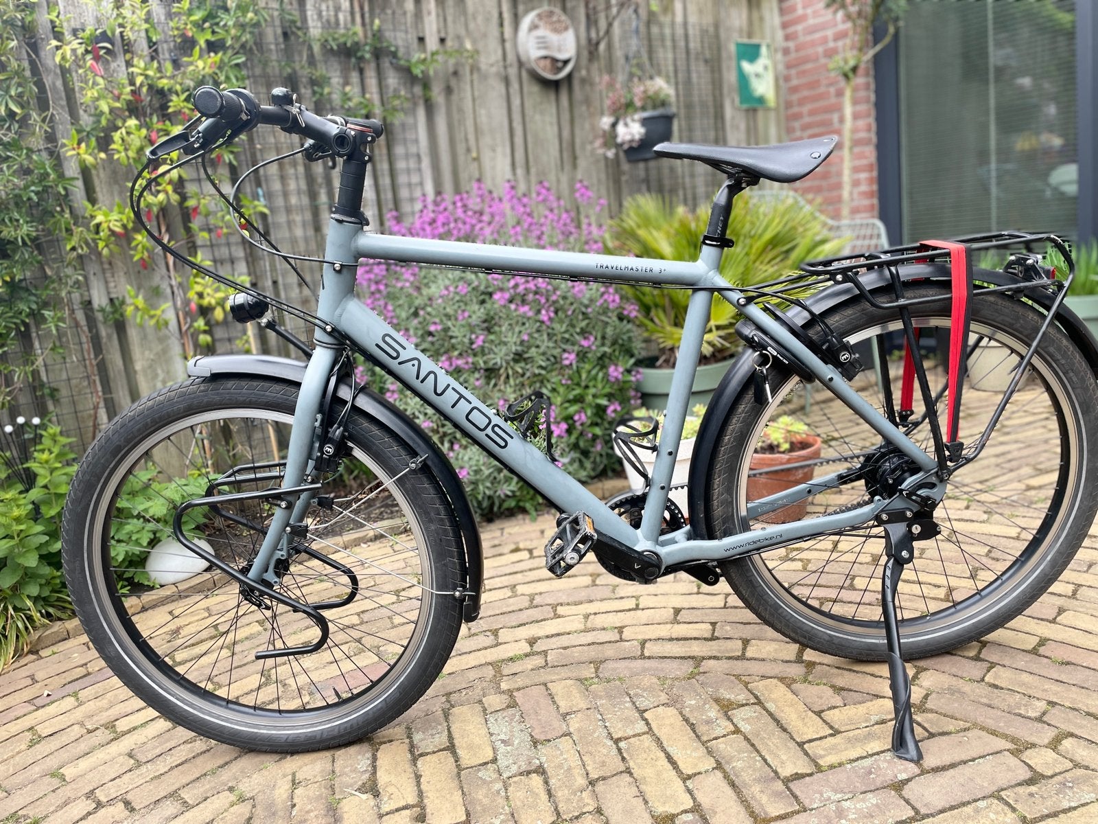 Santos Travelmaster 3+ (55cm), 10 tot 15 versnellingen, Zo goed als nieuw, 53 tot 57 cm, Ophalen
