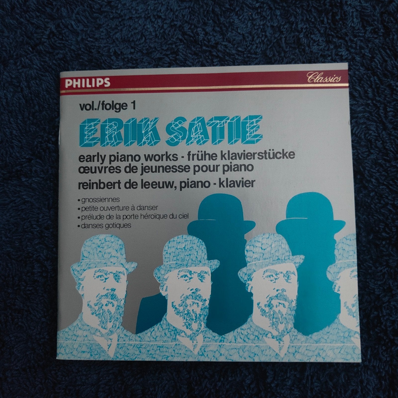 Erik Satie - Early Piano Works - Reinbert de Leeuw (CD), Inclusief doosje, Overige componisten, Modernisme tot heden, Ophalen of Verzenden