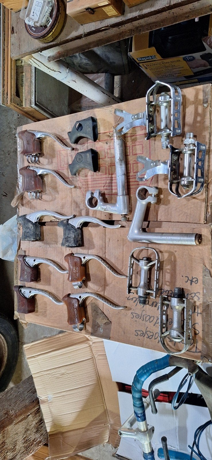 Racefiets onderdelen vintage, Ophalen, Gebruikt, Overige typen, Diverse