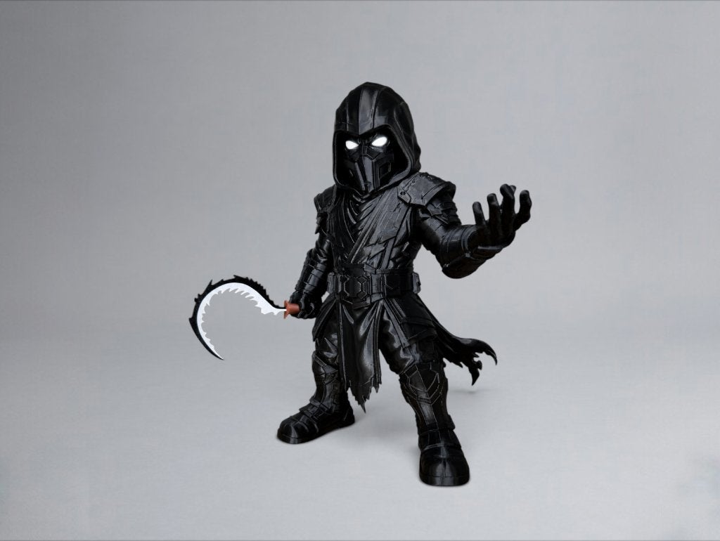 Noob Saibot Figurine – Mortal Kombat – 32 cm, Ophalen of Verzenden, Nieuw, Fantasy