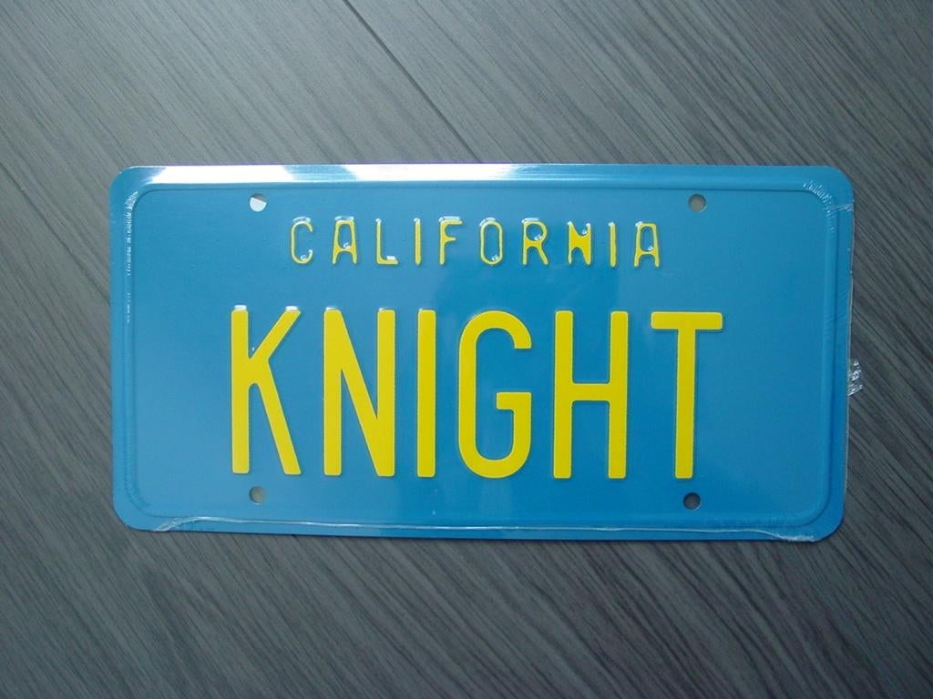 KNIGHT (Rider) nummerbord, Ophalen of Verzenden, Nieuw, Pontiac