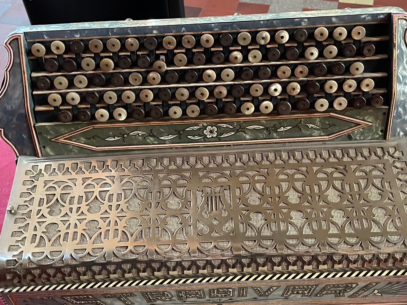 Castelfidardo accordeon  toetsen in koffer met draagriem, Ophalen, Zo goed als nieuw, Overige merken