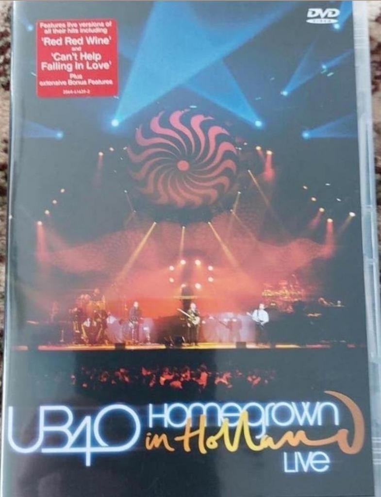 Dvd UB40  een live optreden. T.e.a.b, Ophalen of Verzenden