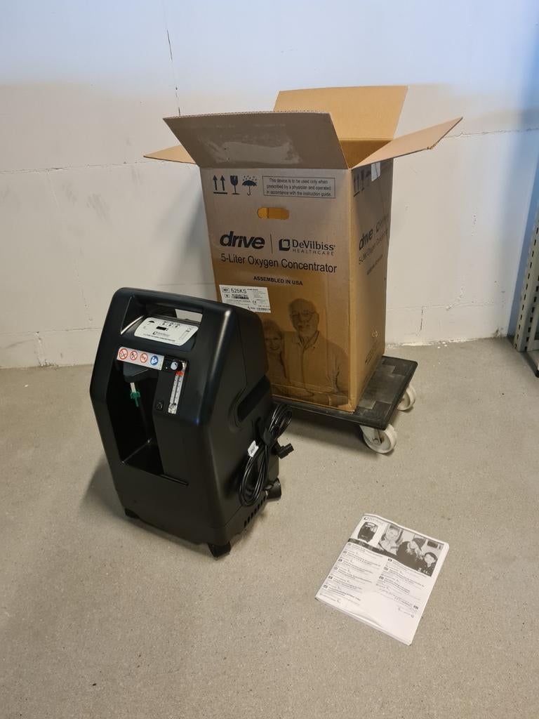 Zuurstof concentrator 5 ltr. / min. NIEUW, Ophalen, Nieuw