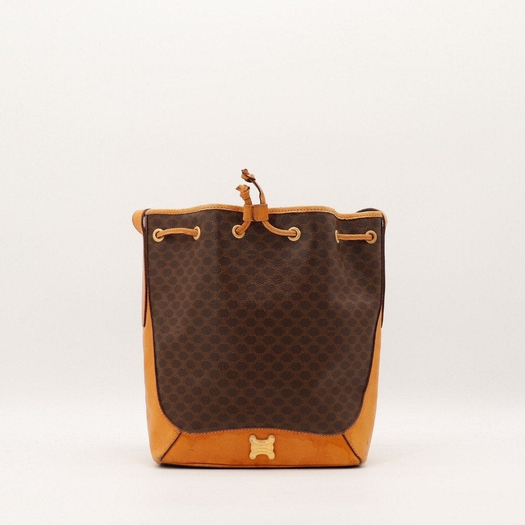 Céline Triomphe bucket tas, Verzenden, Gebruikt, Bruin, Overige typen