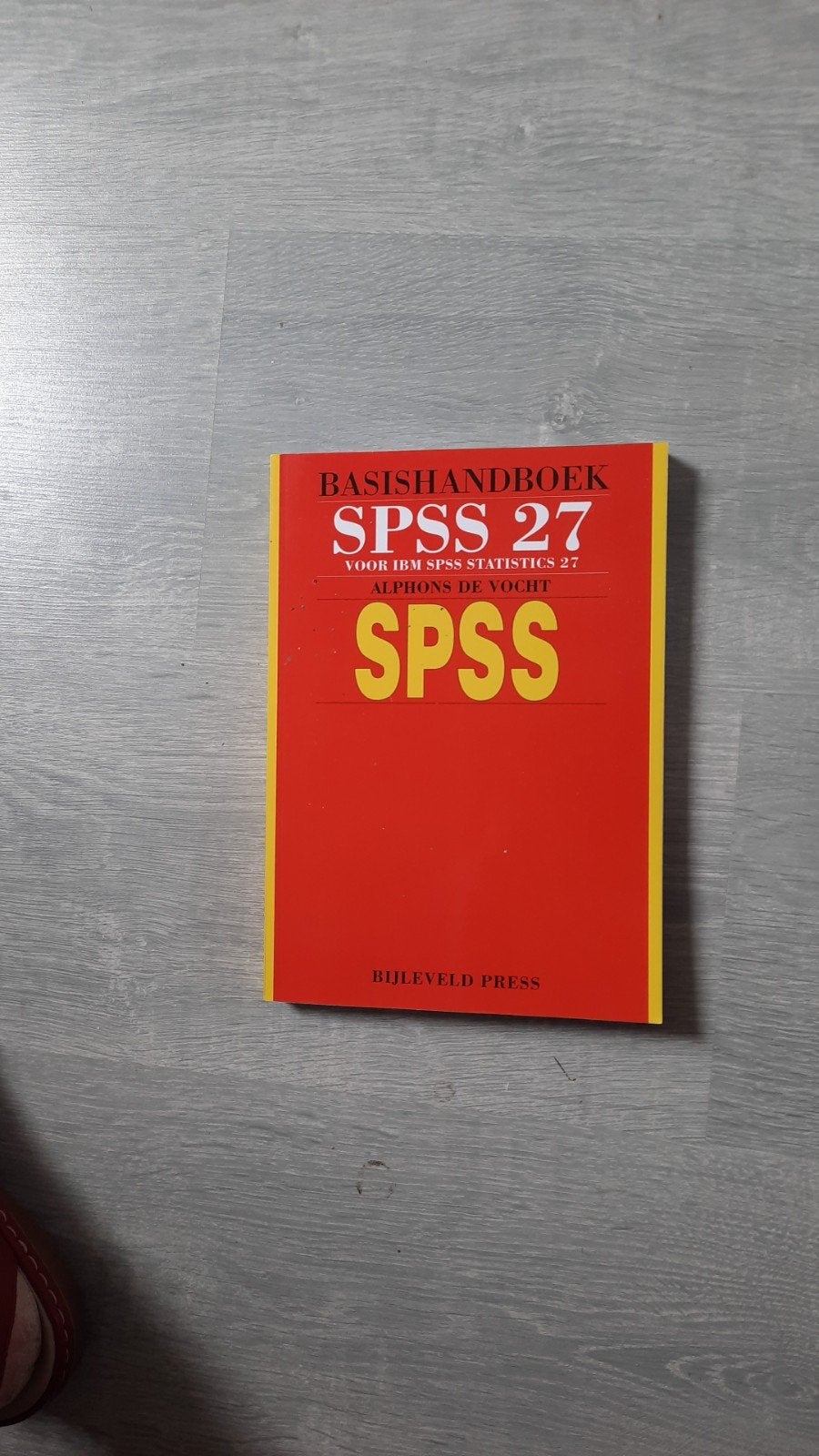 Basishandboek SPSS 27 - Voor IBM SPSS Statistics 27, Zo goed als nieuw, Gamma, Alphons de Vocht, HBO