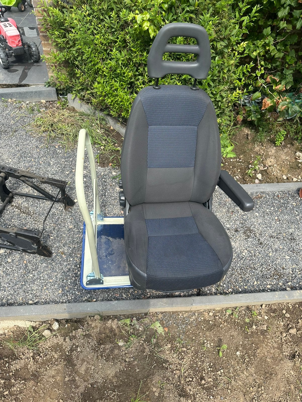 Bijrijdersstoel Ducato Boxer Ducato buscamper Blauw, Auto-onderdelen, Interieur en Bekleding, Ophalen of Verzenden, Gebruikt, Opel