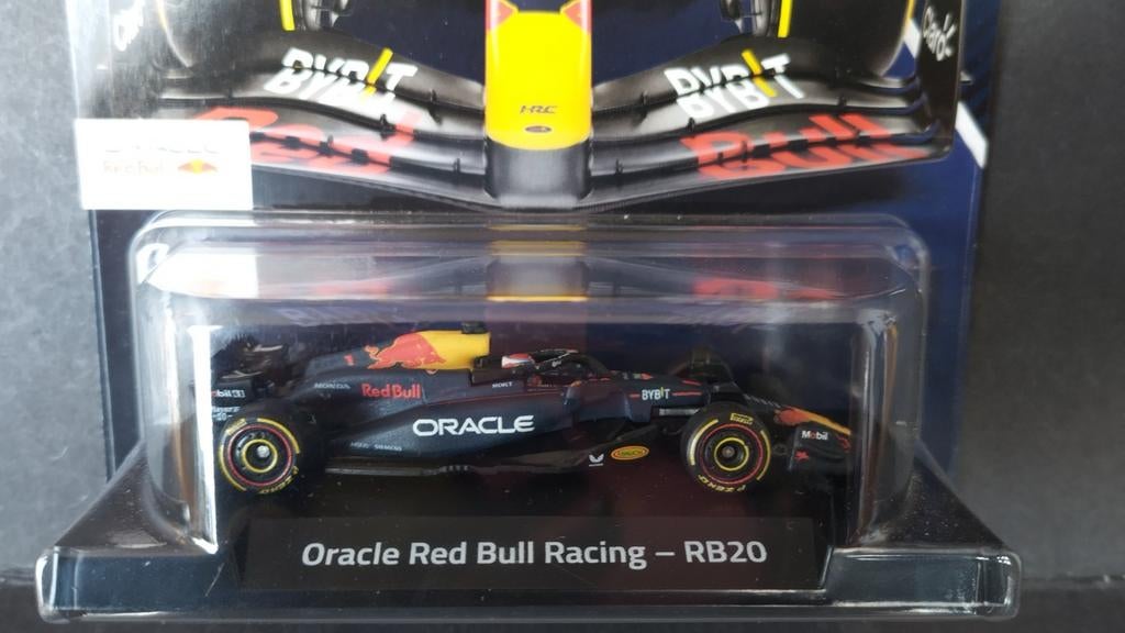 Oracle Red Bull Racing Max Verstappen 1:64 Hotwheels Pol, 1186 MJ 1 NL, Auto, Verzenden, Nieuw