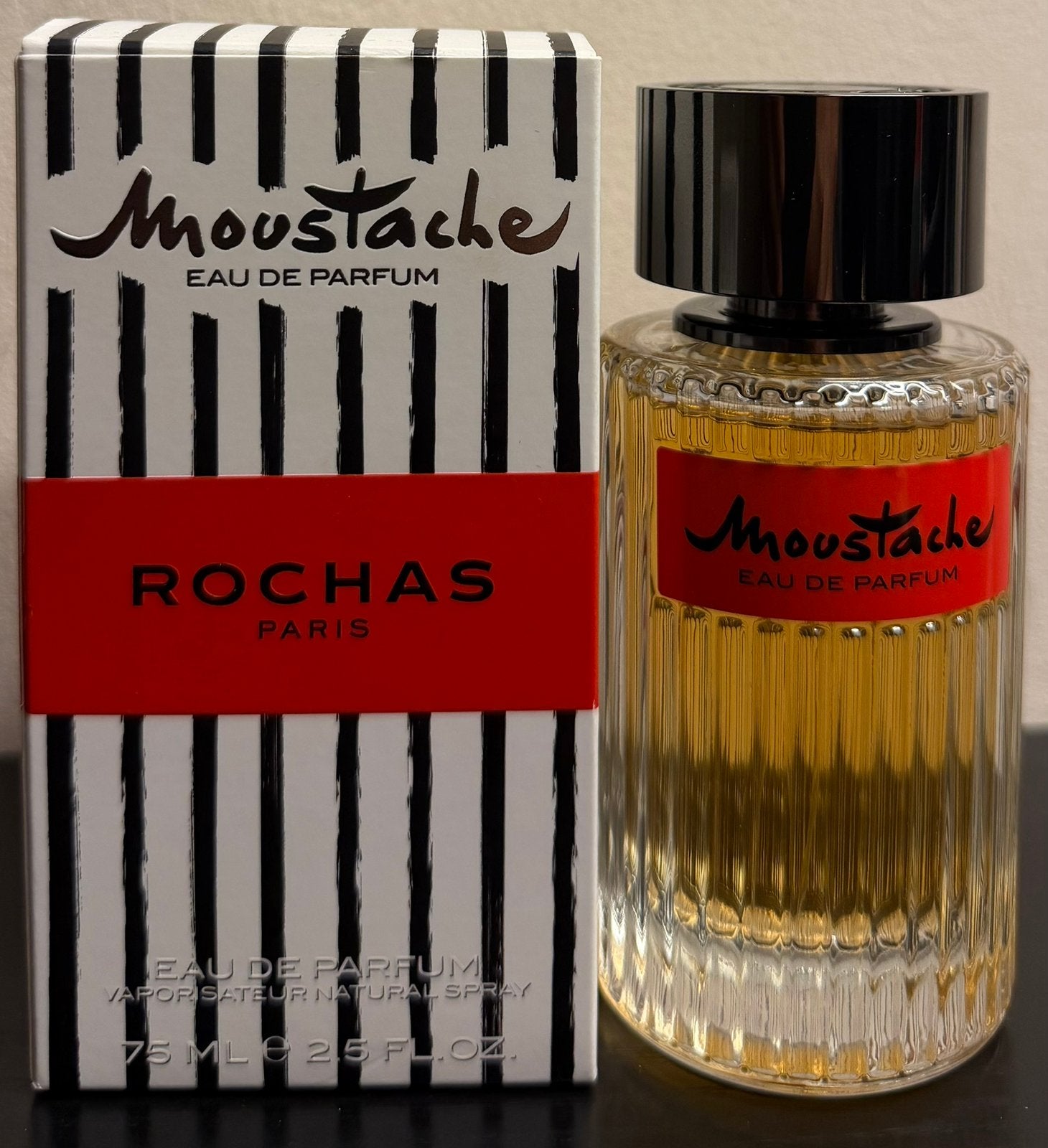 Rochas Moustache - EDP 73/75ml, Ophalen of Verzenden, Zo goed als nieuw