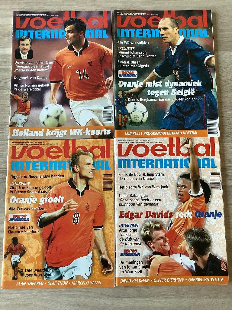 Voetbal International WK1998 magazines, Ophalen of Verzenden, Zo goed als nieuw, Balsport, Voetbal International