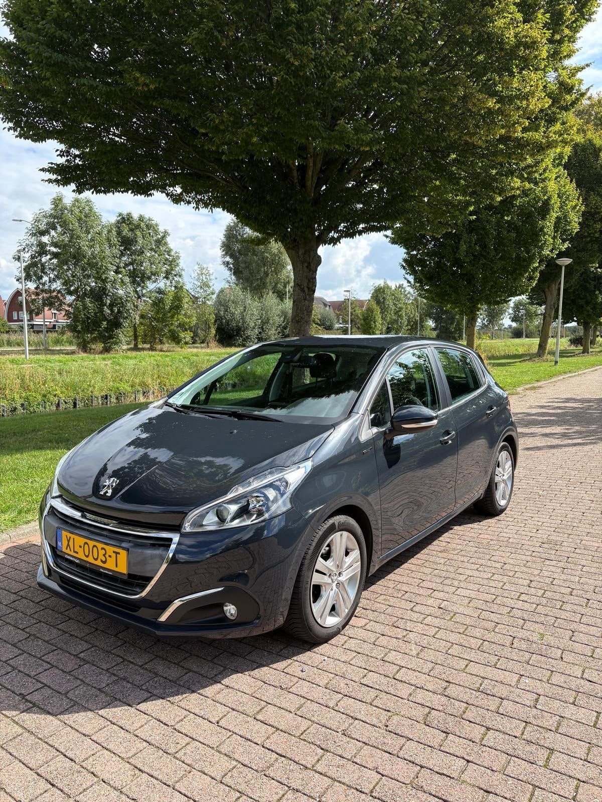 Peugeot 208 1.2 Puretech 82pk 2019 Grijs (CARPLAY), Voorwielaandrijving, Stof, 40 €/maand, 1199 cc
