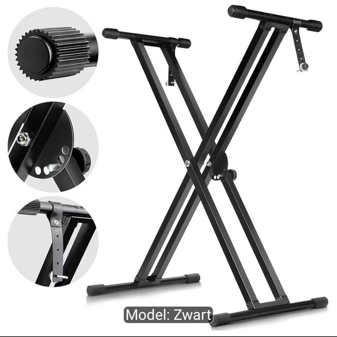 Universele Verstelbare Keyboardstandaard (X-Model), Muziek en Instrumenten, Standaards, Verzenden, Nieuw