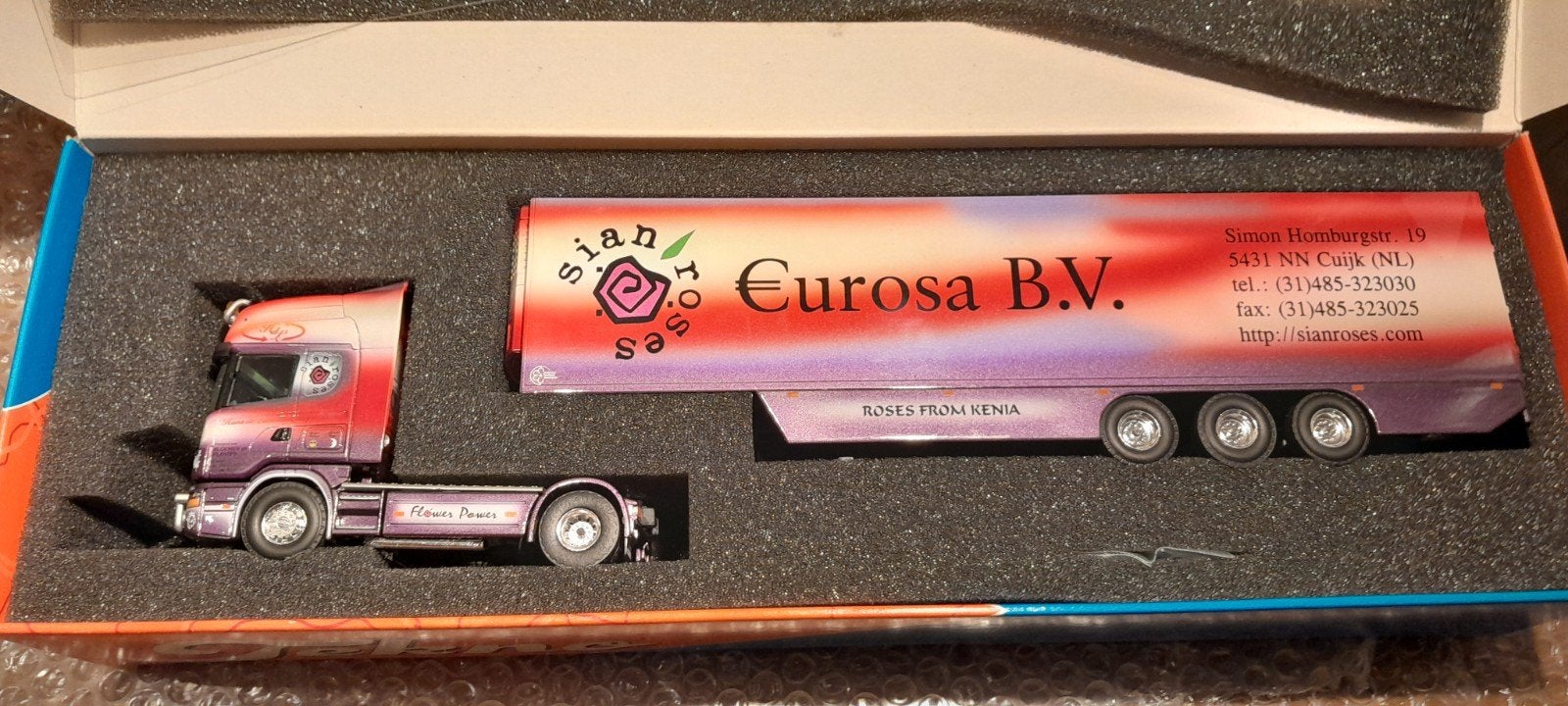 tekno scania hans de laat eurosa, Hobby en Vrije tijd, Ophalen, Bus of Vrachtwagen, Tekno