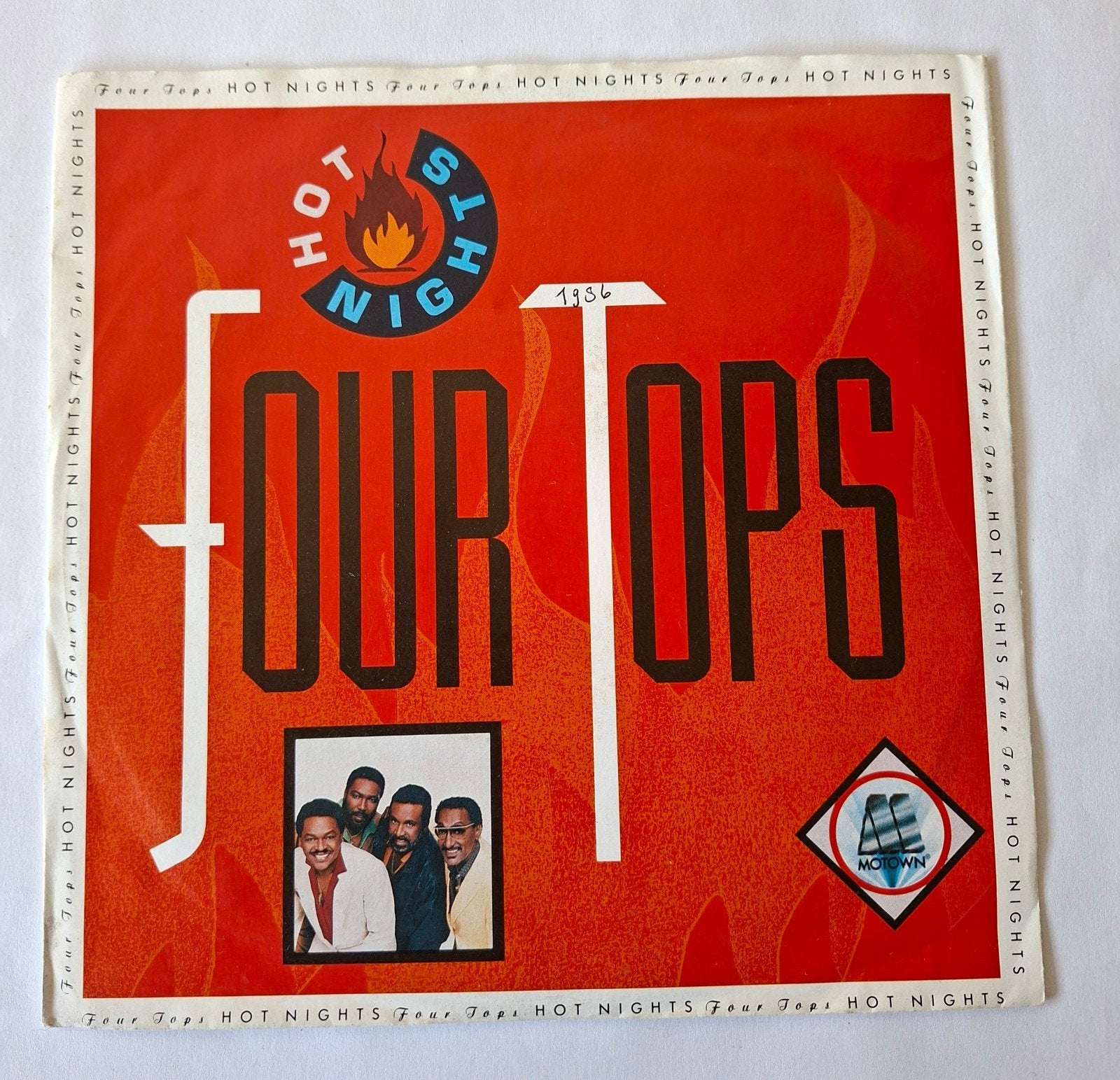 Four Tops         Hot Nights, Ophalen of Verzenden, Gebruikt, 7 inch, Pop