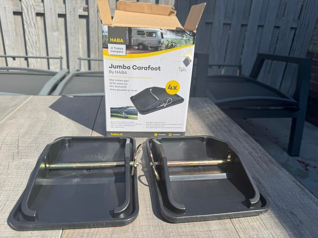 2 stuks Haba jumbo carafoot/ bigfoot NIEUW!, Caravans en Kamperen, Ophalen of Verzenden, Nieuw