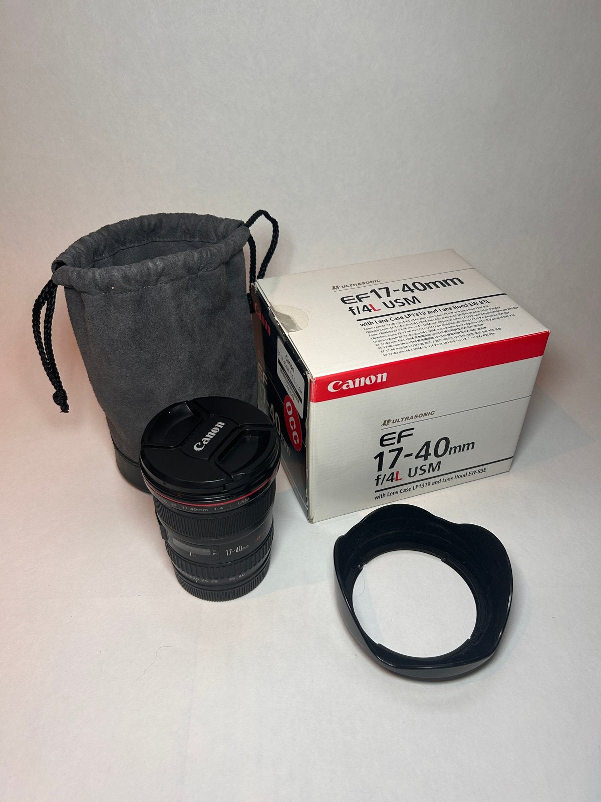 Canon EF 17-40mm f/4L USM groothoeklens, Audio, Tv en Foto, Fotografie | Lenzen en Objectieven, Zo goed als nieuw, Groothoeklens