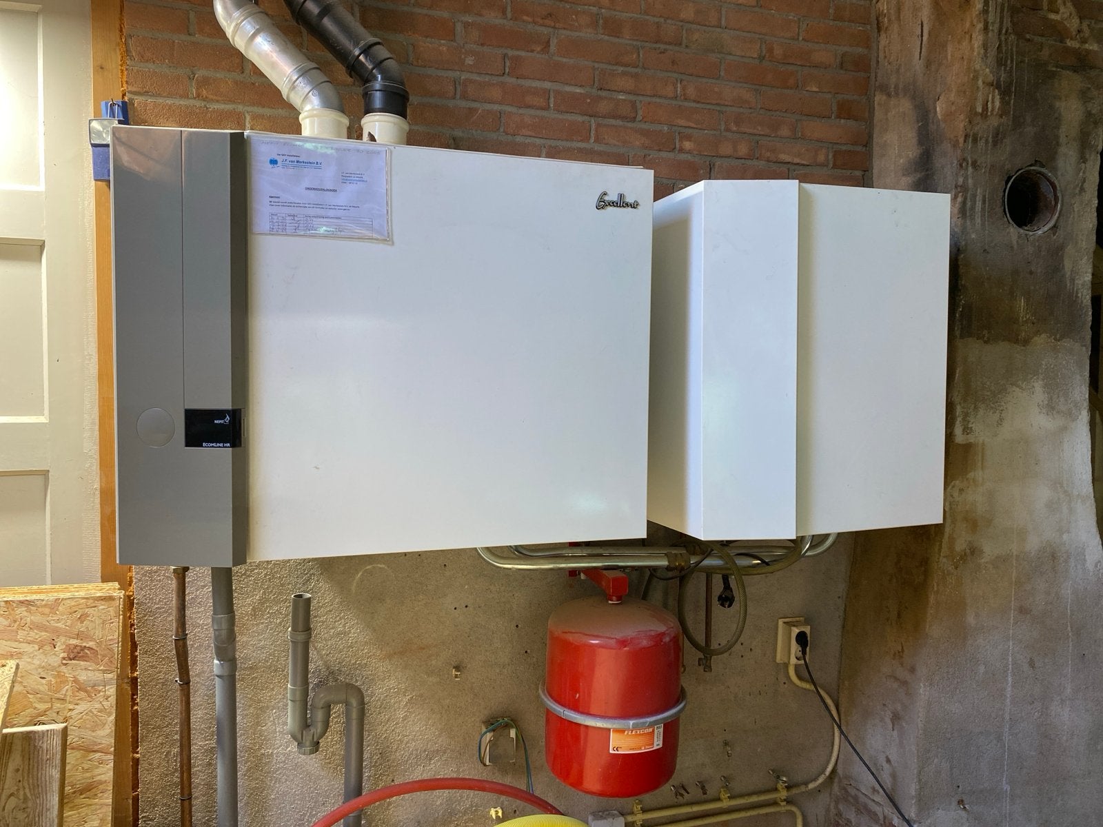 Nefit Ecomline HR Excellent CV-ketel met boiler, Ophalen, Gebruikt, Hoog rendement (Hr), Cv-ketel of Combi-ketel