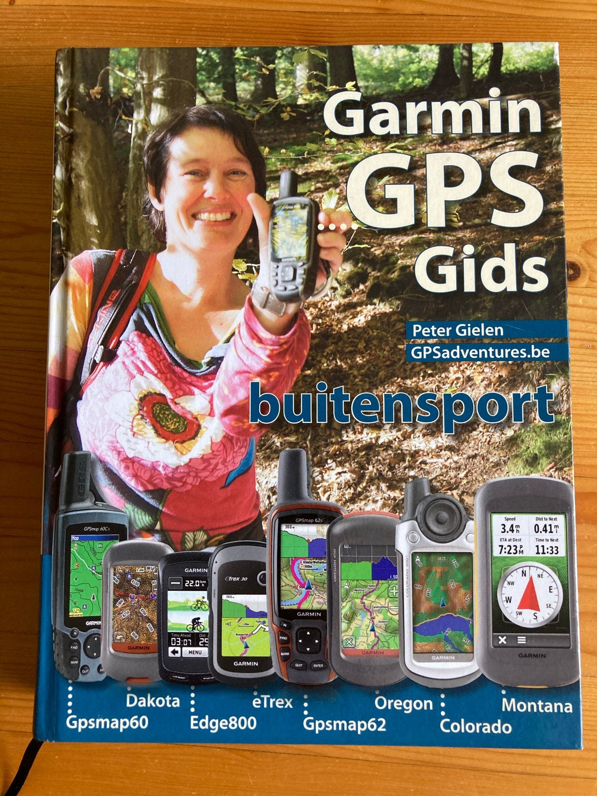 Garmin GPS Gids Buitensport - Peter Gielen, Overige merken, Europa, Ophalen of Verzenden, Zo goed als nieuw