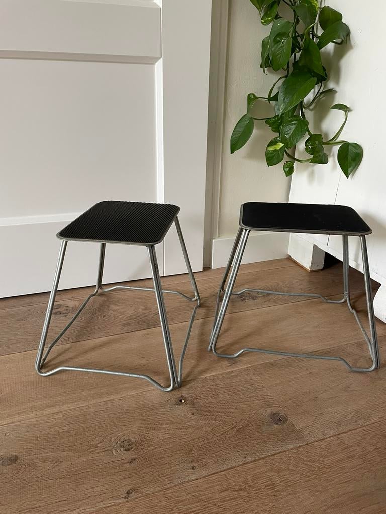 Vintage opstapjes / krukjes, Verzamelen, Retro, Ophalen of Verzenden, Huis en Inrichting