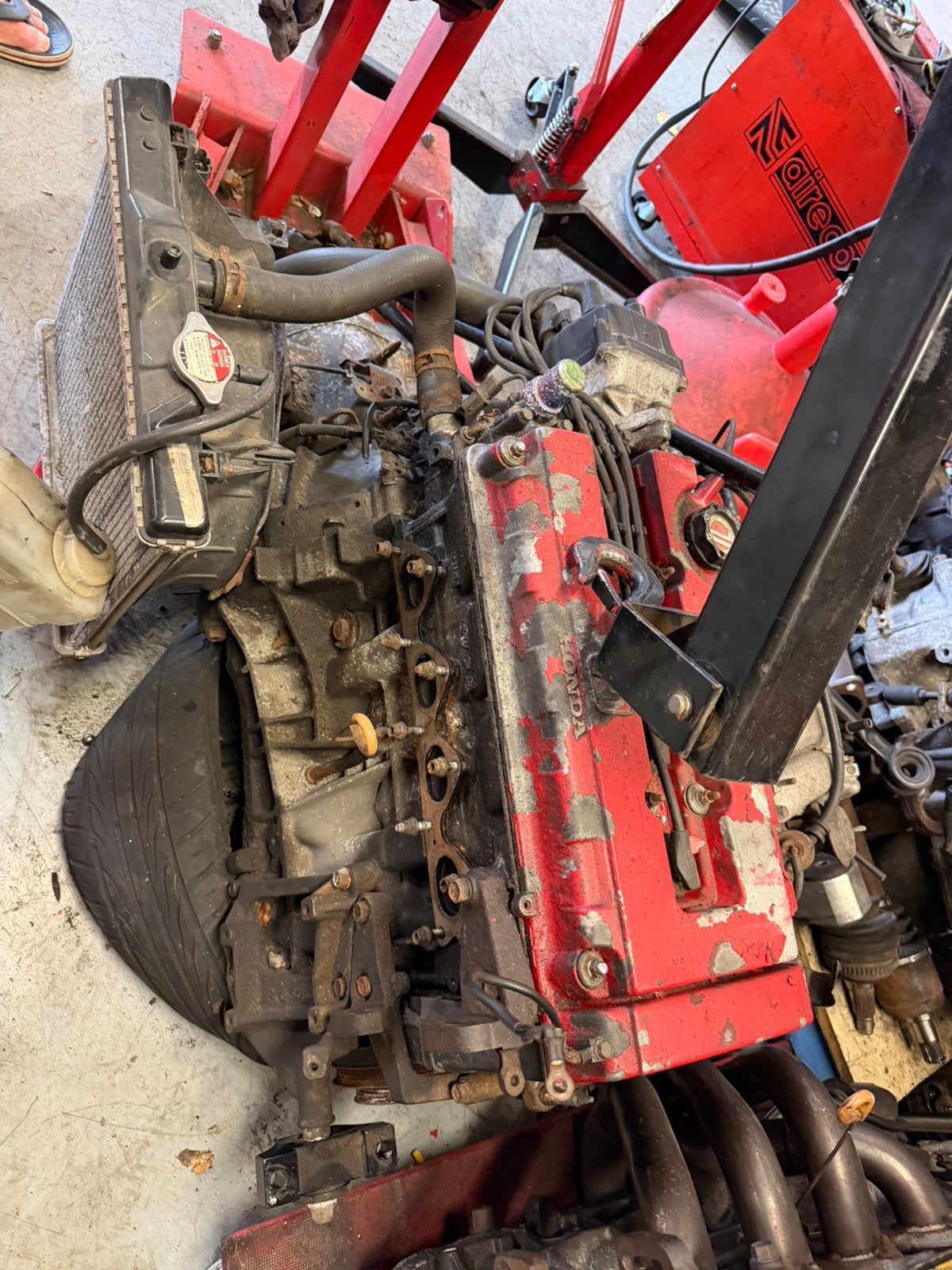 B18C4 MOTORSWAP HONDA CIVIC EK READY vtec b16a2 vti ek4, Ophalen, Honda