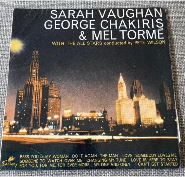 2. LP Sarah Vaugghan George Chakiris & Mel Torme, LP, Ophalen of Verzenden, Zo goed als nieuw, Pop