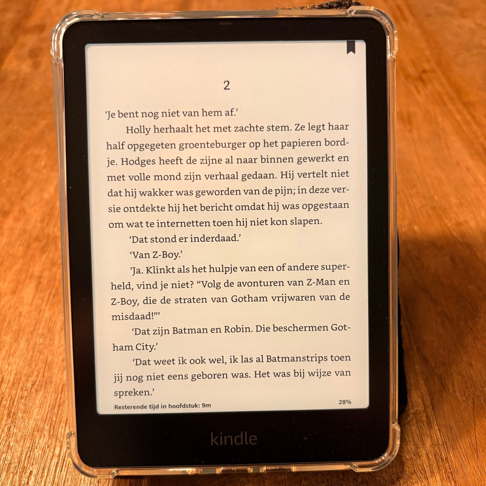 Kindle Paperwhite Signature Edition 12e gen. met Harris hoes, Touchscreen, Ophalen of Verzenden, Zo goed als nieuw, 7 inch