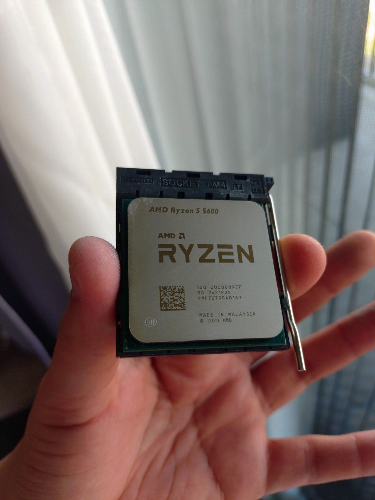 AMD Ryzen 5 5600, Computers en Software, Processors, Gebruikt, 6-core, 3 tot 4 Ghz, Ophalen of Verzenden