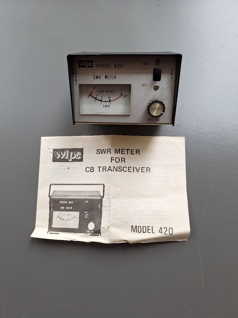 SWR meter, Ophalen of Verzenden, Zo goed als nieuw, Zender en Ontvanger