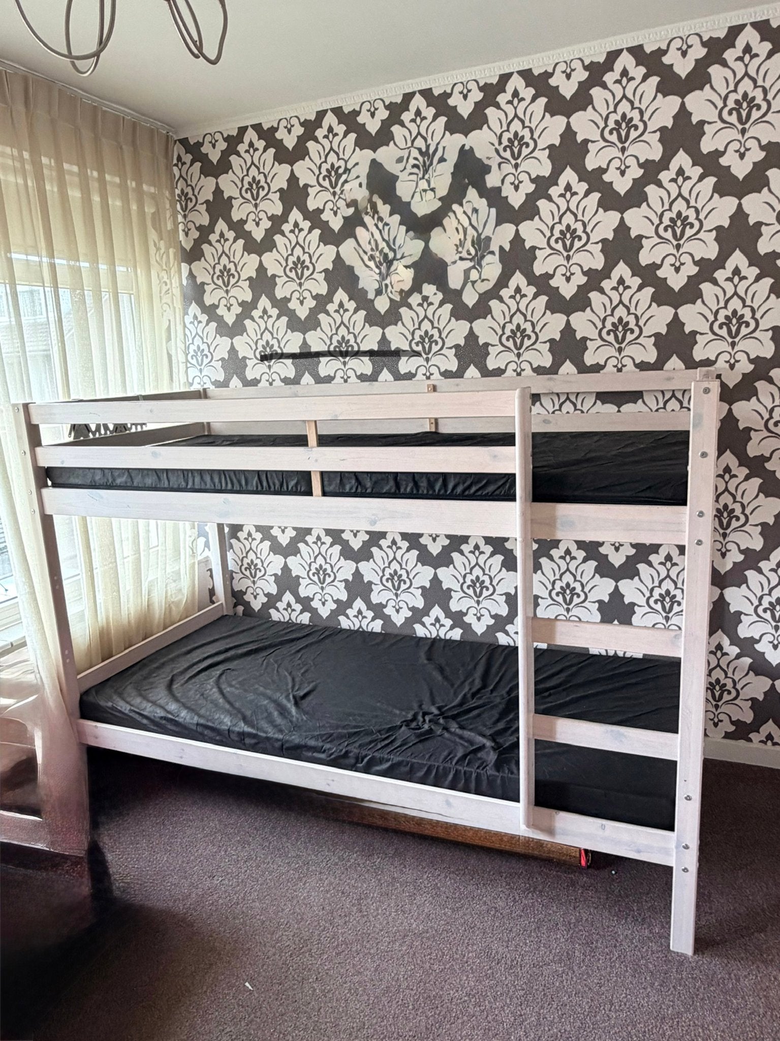 Spoedverkoop: Complete Kamerinrichting met Beter Bed Matrass, Ophalen, Wit, Tweepersoons, Zo goed als nieuw