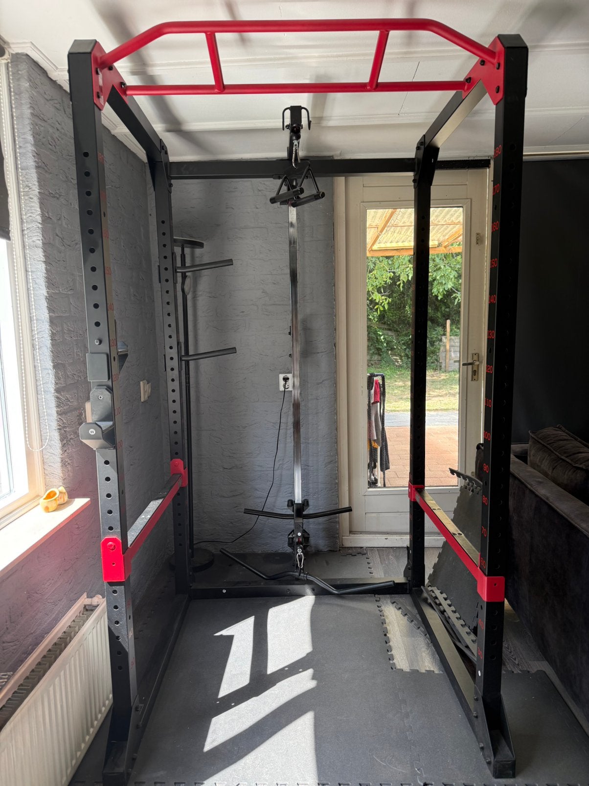 all-in-one power rack / cable crossover gym., Ophalen, Zo goed als nieuw, Overige typen