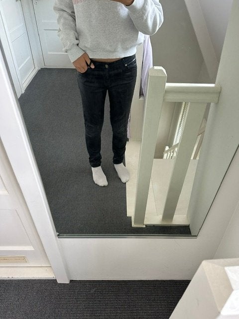 Super Trash broek, Kleding | Dames, Broeken en Pantalons, Supertrash, Zwart, Ophalen of Verzenden, Zo goed als nieuw