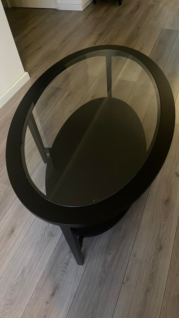 Hal tafel, Ophalen, 100 tot 150 cm, Glas, 50 tot 100 cm