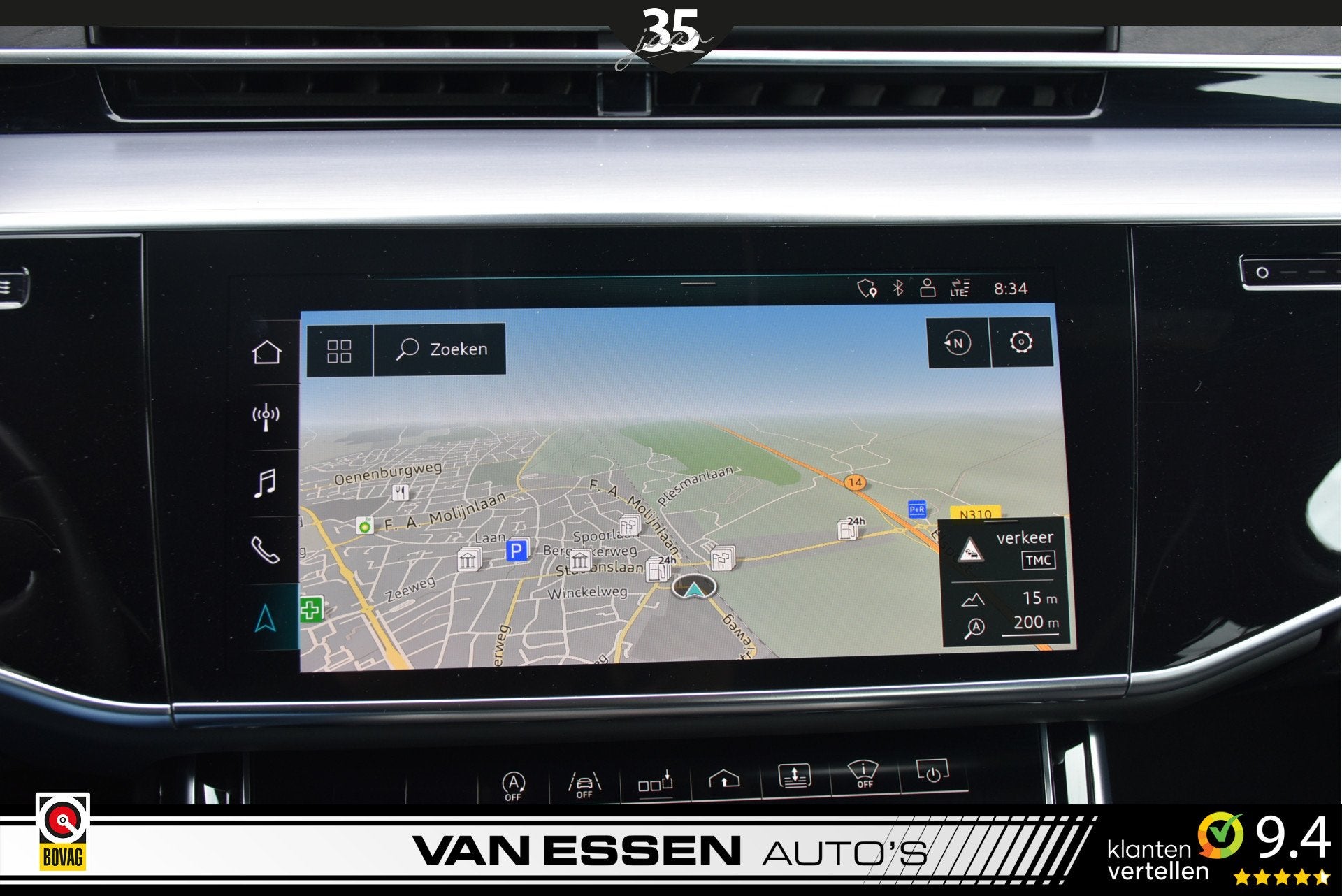 Foto 30 van Audi A8 55 TFSI quattro Pro Line Plus 4-Wielsturing ACC Soft