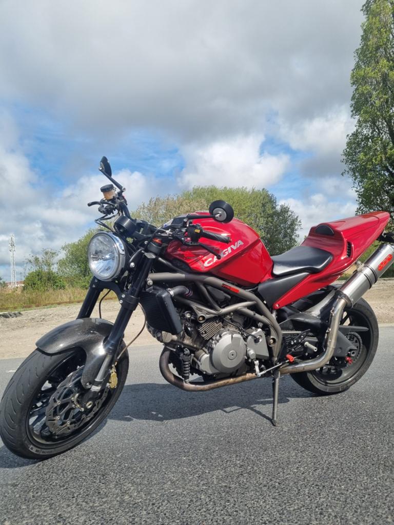 Cagiva Raptor 1000, Ophalen, Gebruikt
