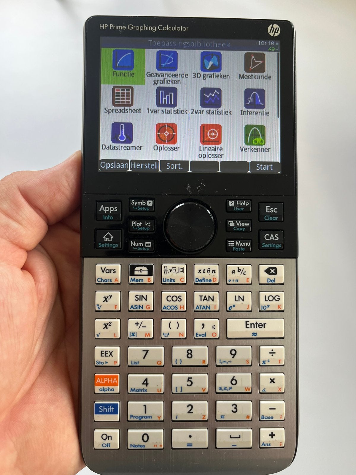 HP Prime Graphing calculator, Ophalen of Verzenden, Grafische rekenmachine, Gebruikt