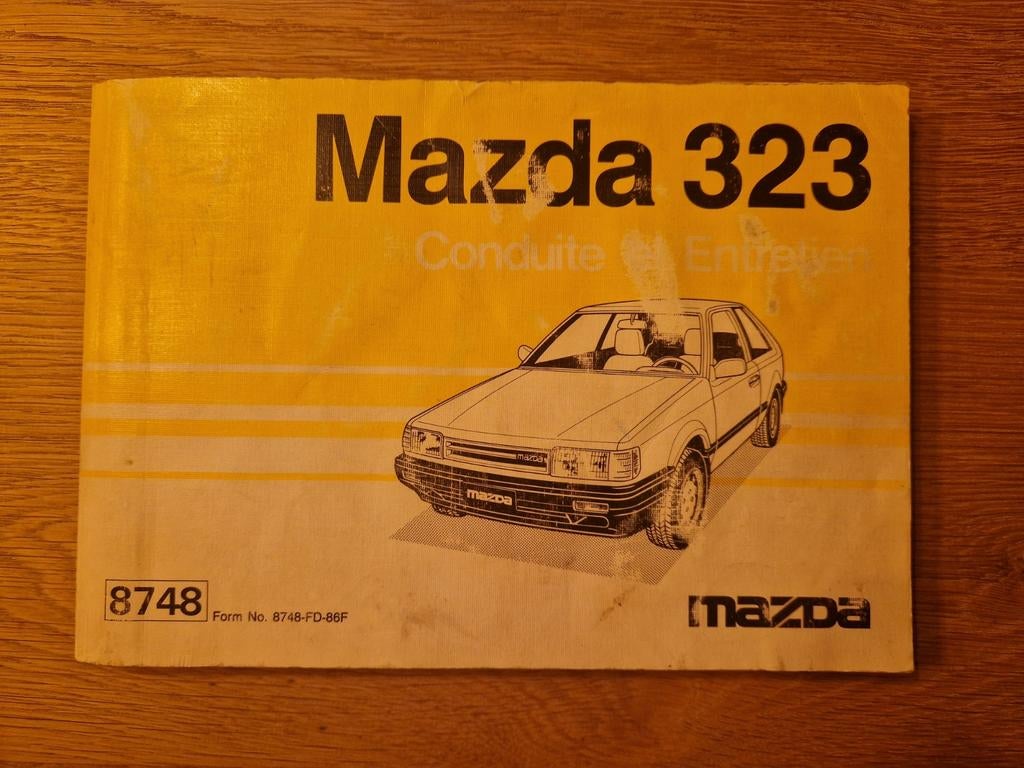 Mazda 323 Handleiding, Ophalen of Verzenden