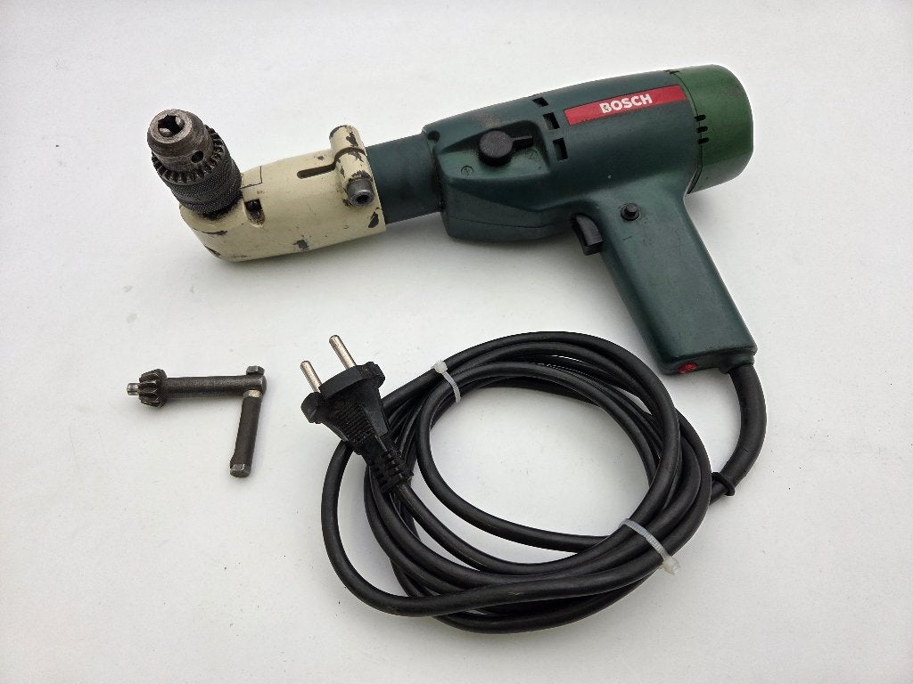 Bosch E20S Haakse boormachine, Ophalen of Verzenden, Zo goed als nieuw, 400 tot 600 watt, Boormachine