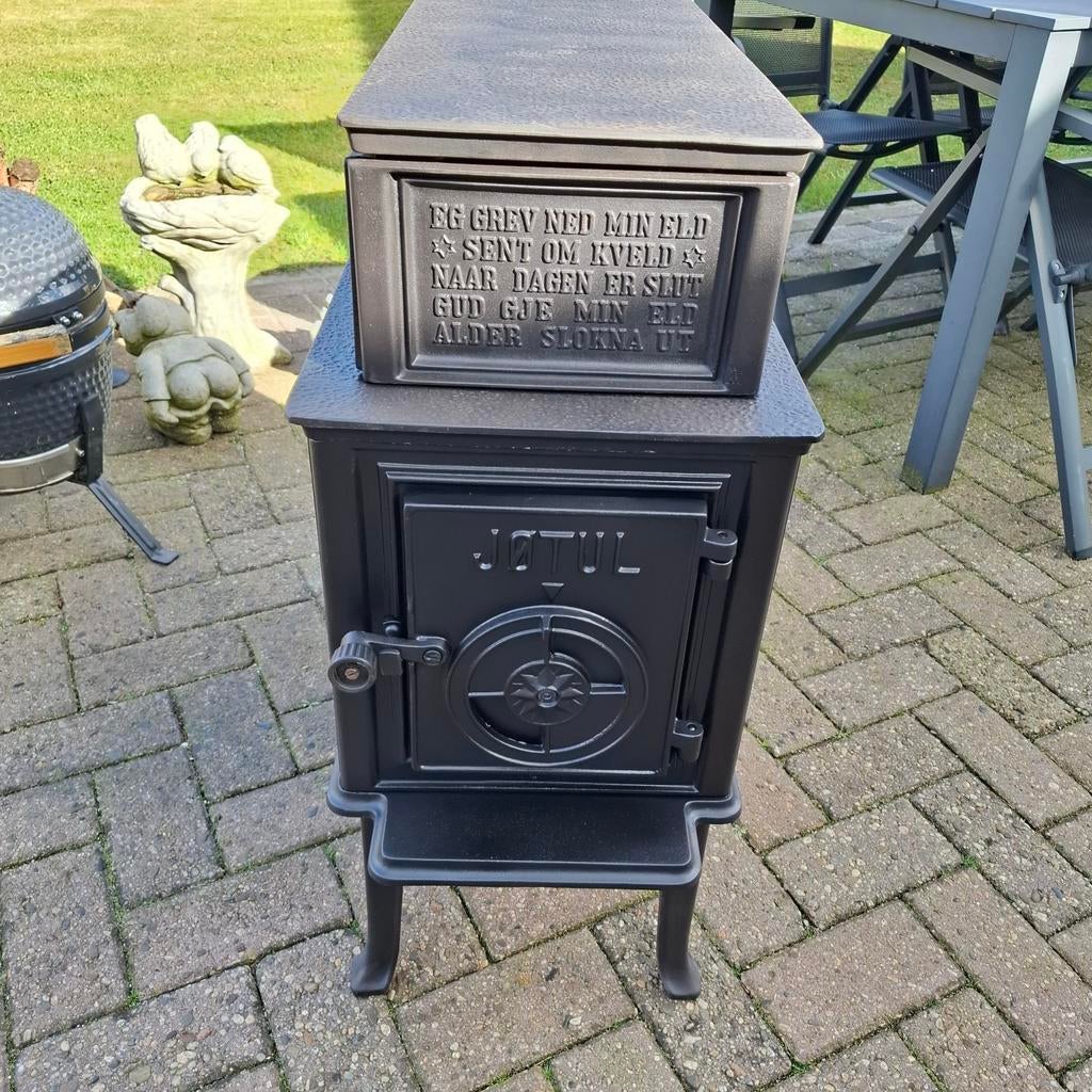 jotul 118 N, Huis en Inrichting, Kachels, Zo goed als nieuw, Vrijstaand, Houtkachel, Hout, Ophalen