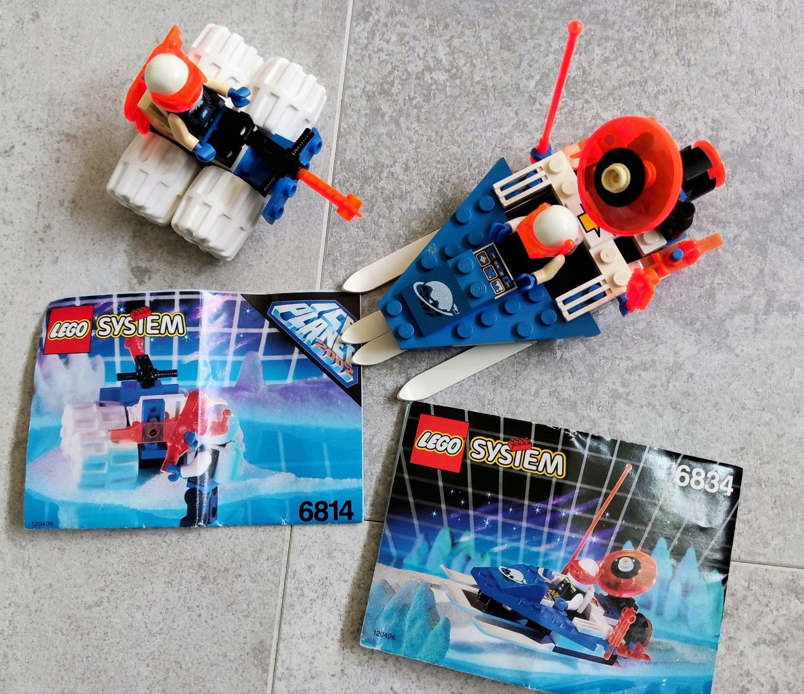 Lego System Ice Planet 2002 sets 6814 en 6834, Lego, Ophalen of Verzenden, Space, Complete set