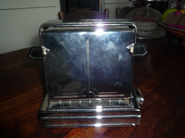 vintage broodrooster  KMD Daalderop met kleppen, Witgoed en Apparatuur, Broodroosters, Ophalen of Verzenden