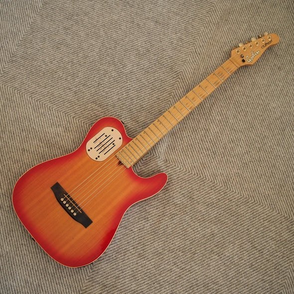 Gevraagd: Godin Acousticaster L.R.Baggs, Ophalen of Verzenden, Gebruikt, Semi-solid body, Overige merken