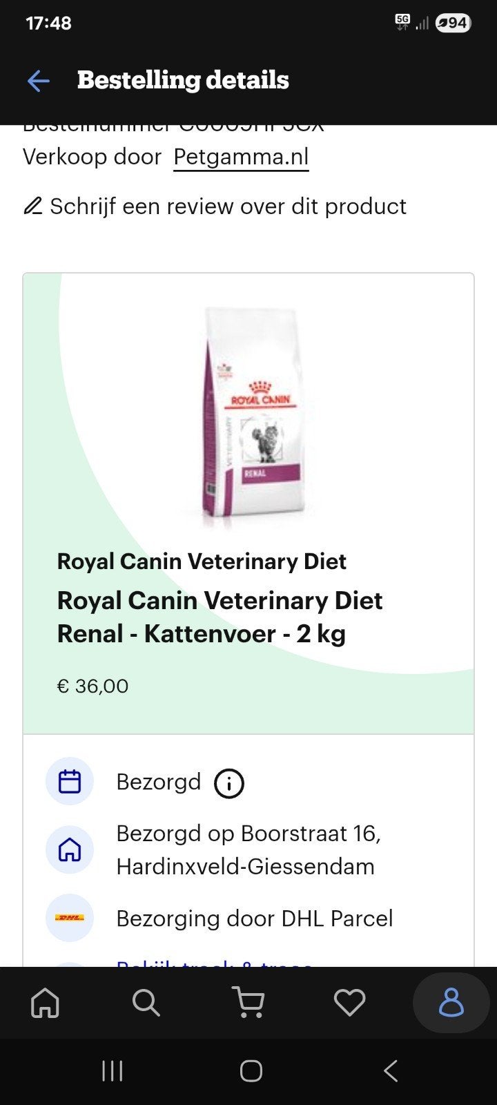 Royal Canin Renal 2 kg zak, Dieren en Toebehoren, Ophalen, Kat